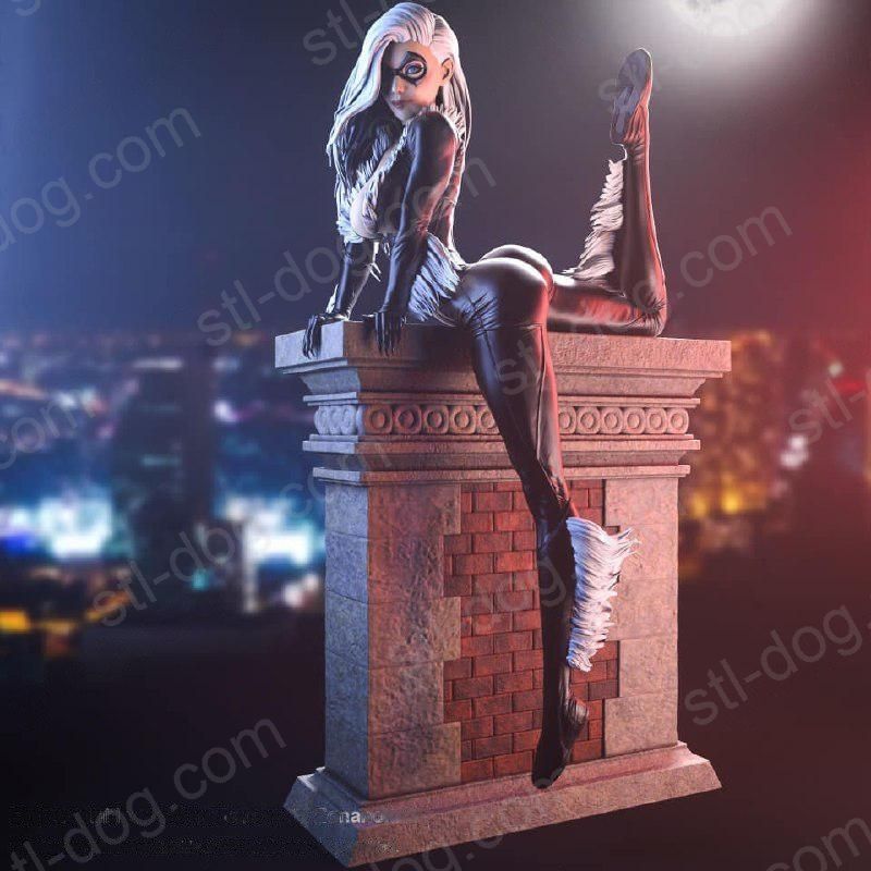 猫女 (Black Cat) 3D打印图纸